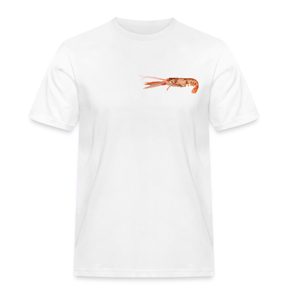 HOMMES : T-SHIRTS CLASSIQUES / LANGOUSTINE / TEXTILE BLANC - blanc