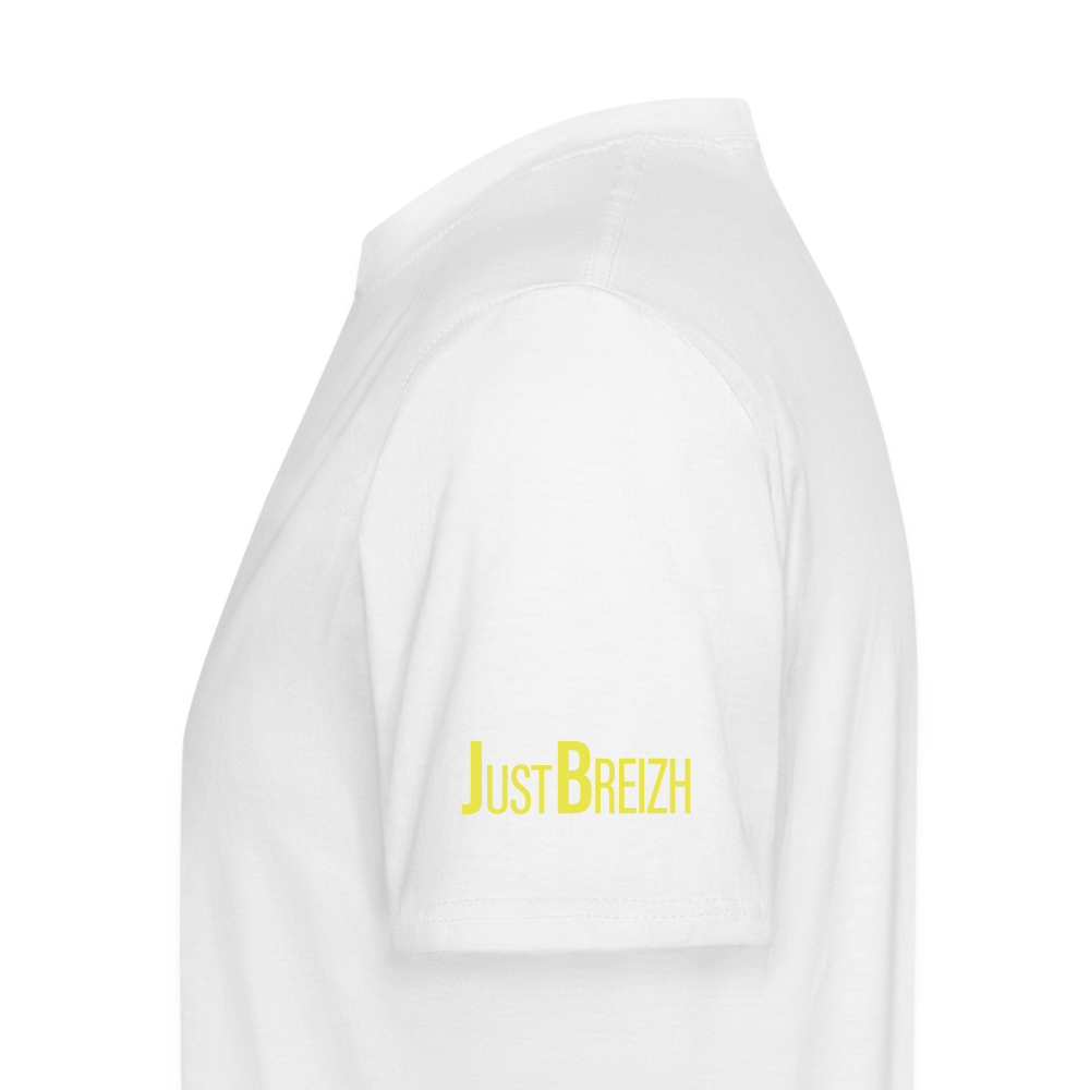 HOMMES : T-SHIRTS CLASSIQUES / AIGRETTE / TEXTILE BLANC - blanc