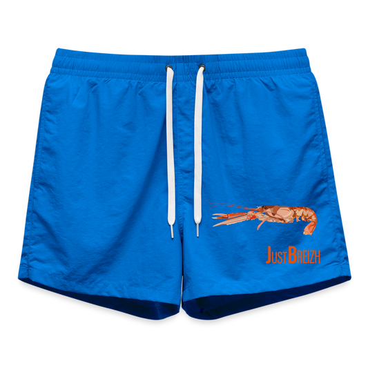 HOMMES : SHORT DE BAIN / LANGOUSTINE / TEXTILE BLEU - cobalt blue