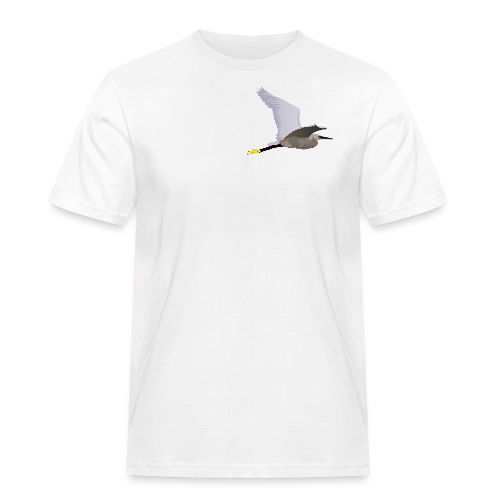 HOMMES : T-SHIRTS CLASSIQUES / AIGRETTE / TEXTILE BLANC - blanc