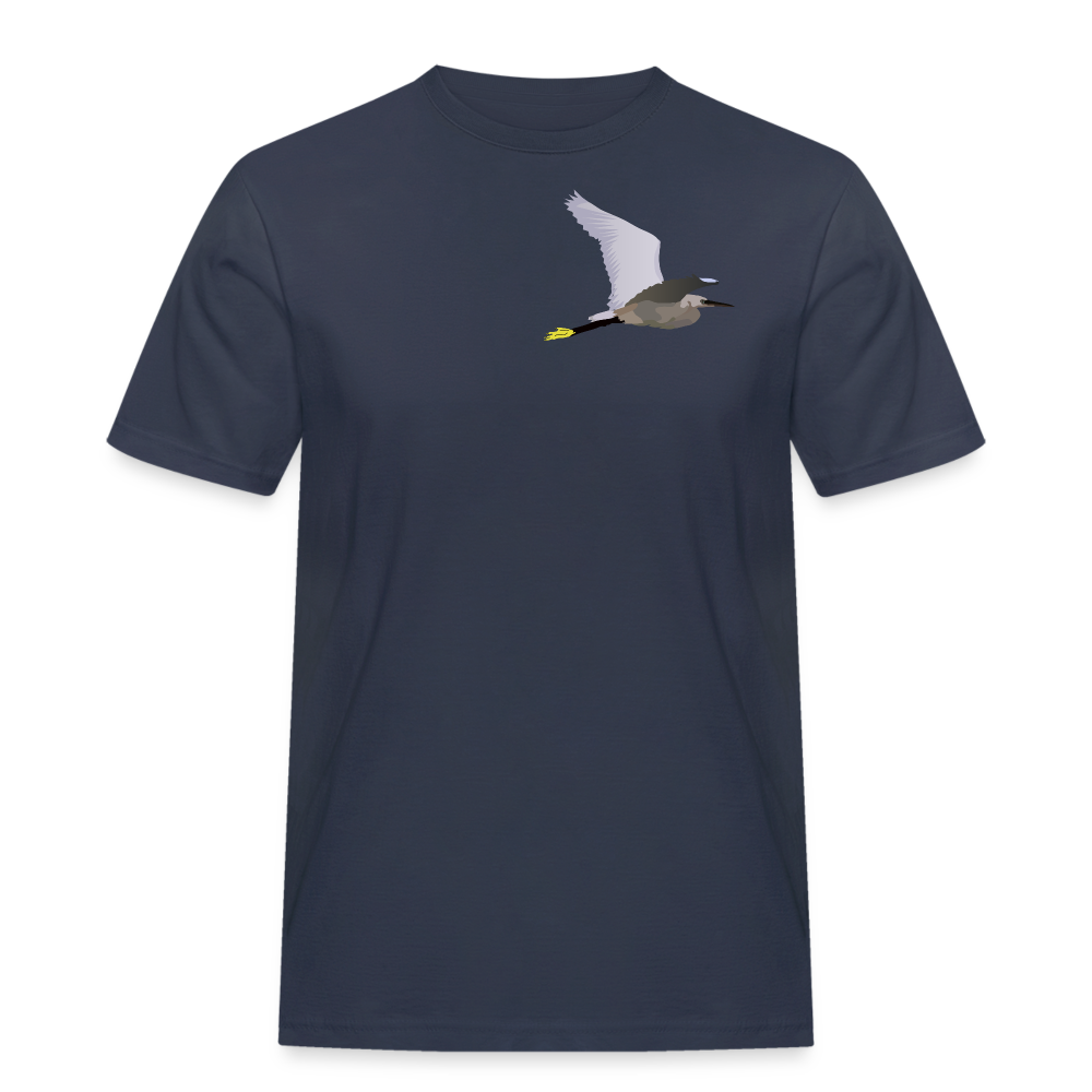 HOMMES : T-SHIRTS CLASSIQUES / AIGRETTE / TEXTILE BLEU - bleu marine