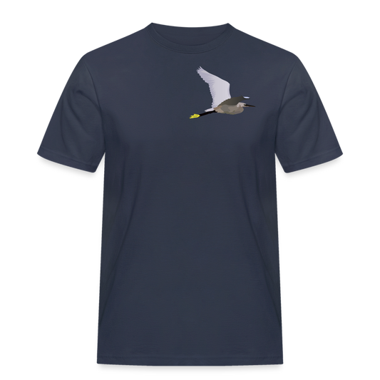 HOMMES : T-SHIRTS CLASSIQUES / AIGRETTE / TEXTILE BLEU - bleu marine